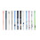 10 Pieces Creative Writing Tools Erasable 0.5mm Medium Point Cartoon Designs 1