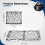 Folding Castable Crabbing Net Crabbing Equipment for Long Terms Performances Black 4