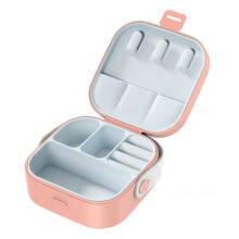 Earring Jewelry Case with Handle, Jewelry Travel Case, Jewelry Holder Organizer, Small Travel Jewelry Boxes,