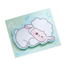 Cartoon Animal Stick Note For Home Office School With Tear Resistant Adhesive Sheep
