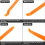 12Pcs Car Interior Panel Removal Installation Tools Ergonomic Auto Trim Pry Orange blue 6