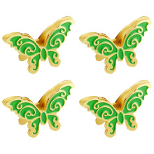 Stationery Holders Clip Paper Clips Set Portable School Stationery Accessories Green
