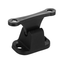 T Type ABS Plastic Door Latches Catches Easy Screw Installation For Campers Square black