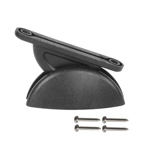 T Type ABS Plastic Door Latches For Campers And Doors Secure Lock Square model black w