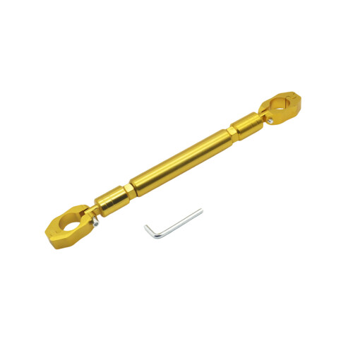 Upgrades Motorcycle Stabilizer Bar Adjustable Reduces Vibration Improves Control Gold