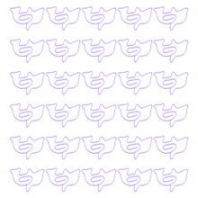 30Pcs Colorful Marine Life Metal Clips Creative School Office Stationery Tools Purple