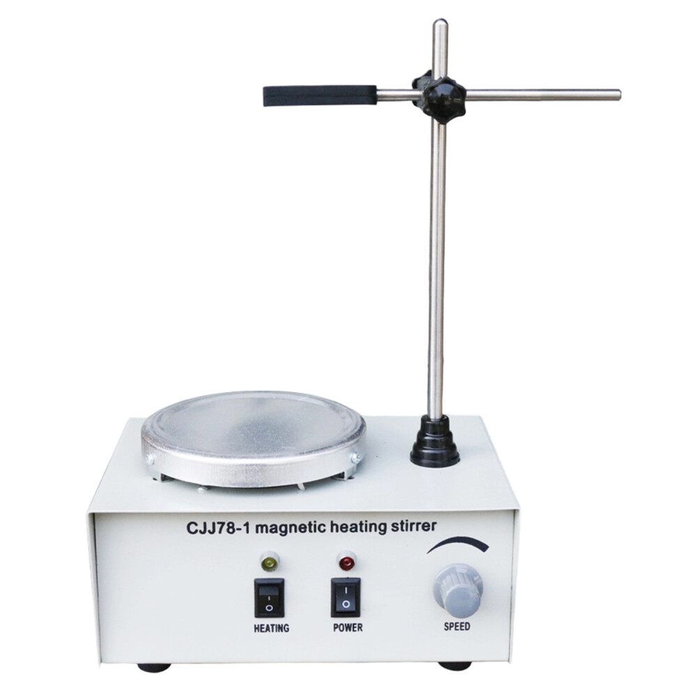 Magnetic Heating Stirrer Adjustable Speed 0 To 2400 Rpm For School Laboratory 7754004716841