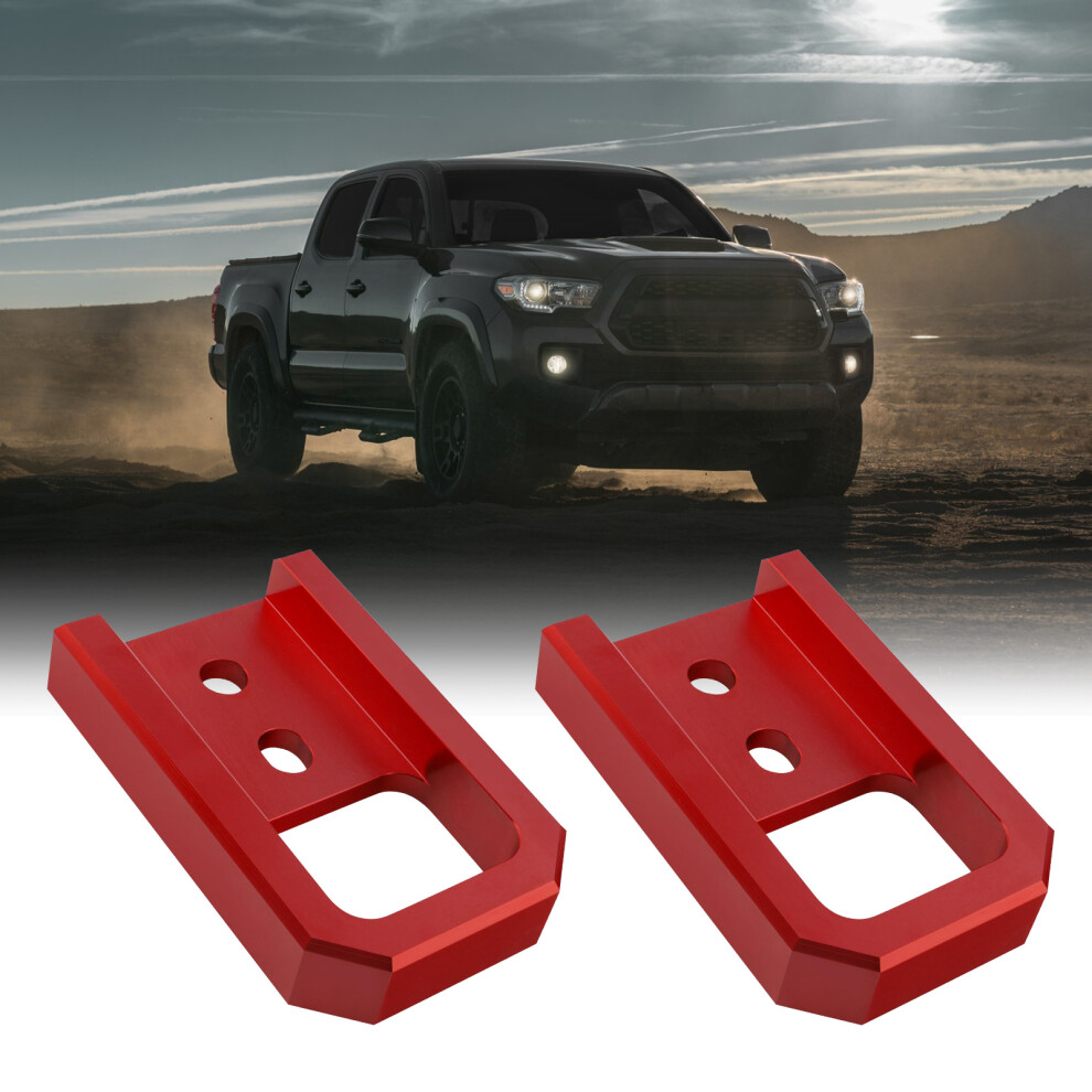 Additional T6061 Aluminum Recovery Fasteners Weather Immune Vehicle Security Addition Red 7754004762183