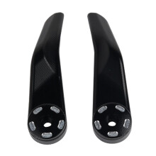 Quick Installation Motorcycle Grip Guards Handlebar Handguard for Secure Fit Black