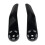 Quick Installation Motorcycle Grip Guards Handlebar Handguard for Secure Fit Black 1