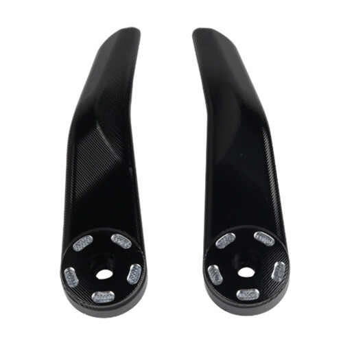 Quick Installation Motorcycle Grip Guards Handlebar Handguard for Secure Fit Black