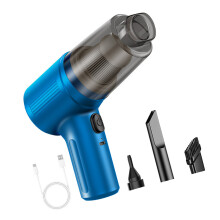 Lightweight Cordless Vehicle Vacuum Cleaner Ergonomic Designs Easy to Handle Blue