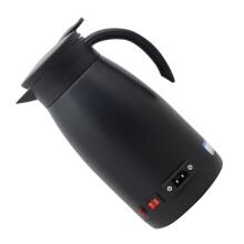 Universal Vehicle Water Heater 12/24V Boil Water Quickly Car Electric Kettle Black