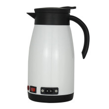 Multifunction Auto Kettle for Coffee Tea Food Heating Travel 680ml Heating Cup White
