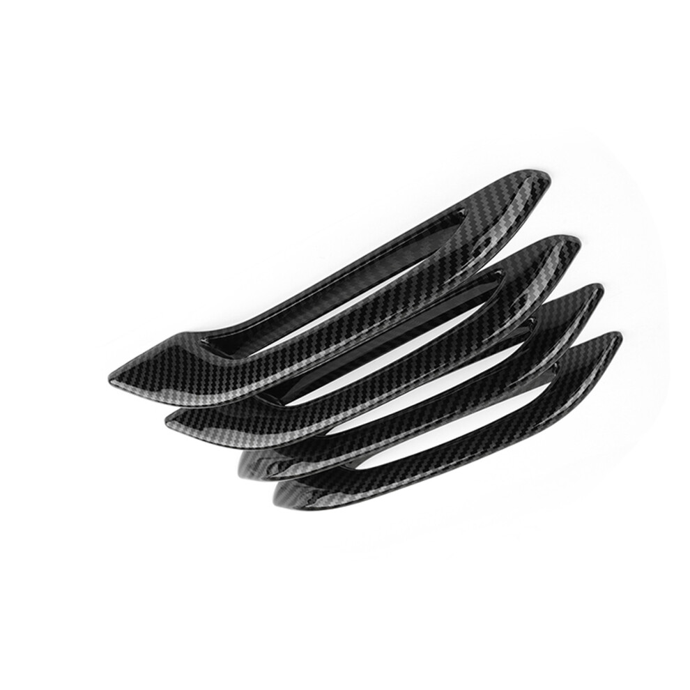 Vehicle Exterior Handle Guard 4Pcs Set Abs Antifreeze Cover For Modern Car Pearl White 7754004735217