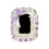 Adorable Lace Accent Plastic Card Protector Suitable for Everyday Carry Use Light purple 1