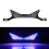 Stylish LED Motorcycle License Plate Decorative Light red and blue triangle light 1