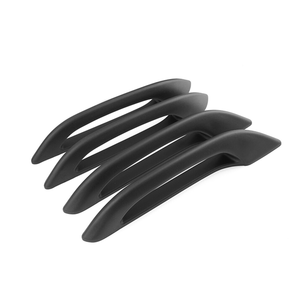 4Pcs Auto Door Handle Cover Antifreeze Damage Proof Frost Proof For Vehicles Matte Black 7754004735255