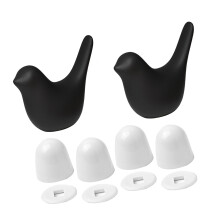 Golden Ornamental Toilet Bolt Covers Ceramic Construction Themed Motorhome Bath Black