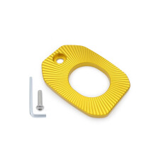 Exhaust Nozzle Decorative Cover Replacement Exhaust Heat Shielding Protectors Gold