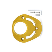 Exhaust Port Cover with Enhanced Appearance For XMAX300 Motorcycle Enthusiasts Gold