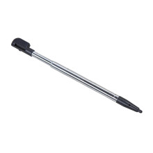 Retractile Touch Pen Metal Plastic Build High Sensitivity Gaming Ergonomic Grip Black