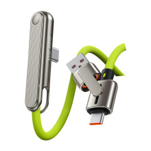 240W Fast Charging Foldable Mobile Phone Holder Data Cable Multi Angled Adjust 1