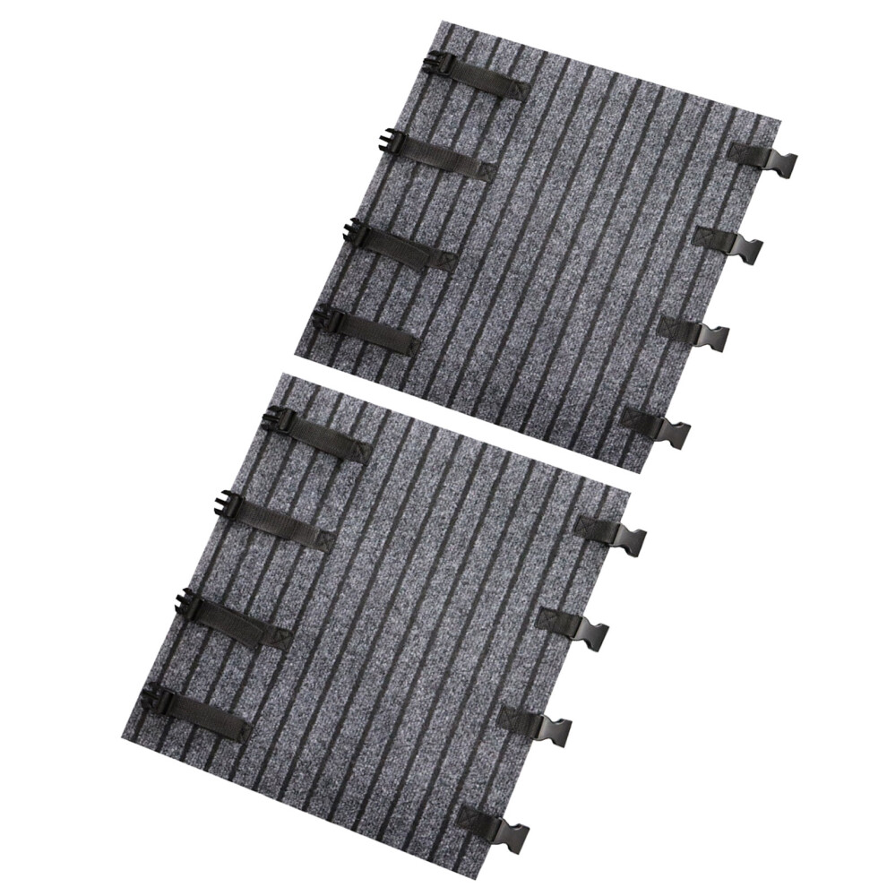Dirt Protection Recreational Vehicle Step Mat Protector Guard Against Scratches 2 Pack 7754004712577