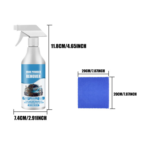 Quick Rust Dissolver Liquid 120ml Capacity for Auto Wheels Tires Exhaust Systems 2