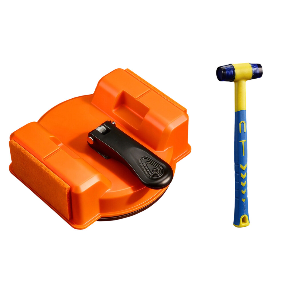 Innovative 2Way Flooring Gapping Eliminators Set With Antislip Rubber Oranges Color 7754004678422
