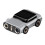 Durability Metal Plastic Camera Charm for Key Backpack Clip Easy Install Decoration Silver 1