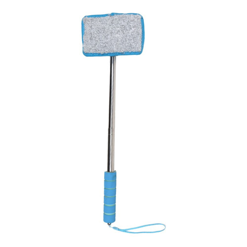 Telescopic Windshield Scraper  Adjustable From 32 To 50cm Universal Glass Wiper Blue
