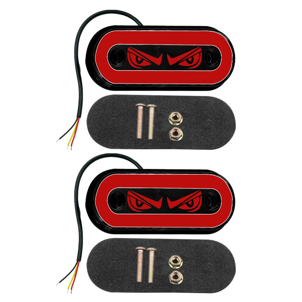 Weather Resistant Led Safety Adjustable Flashing Patterns Truck Motorcycle Light/Red 7754004745063