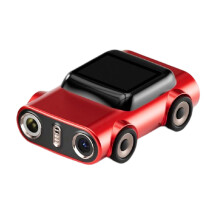 Durability Metal Plastic Keychain Camera Design for Backpack Key Car Accessory Red