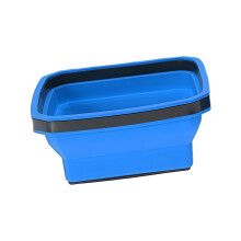 Collapsible Magnetic Parts Tray Case Box for Secure Tool Storage Space Saving Blue