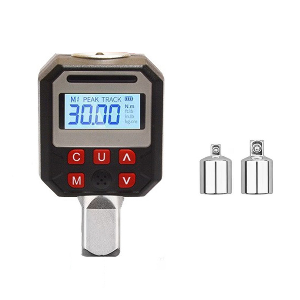 Multiple Range Digital Torque Tester Sound Light Alarm Track Mode 2 Adapters 1.5 To 30 7754004768000