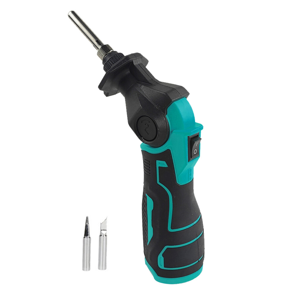 Adjustable Angles Cordless Soldering Iron 30W 400 Wireless Fast Heat Up To 400 Blue 7754004698369
