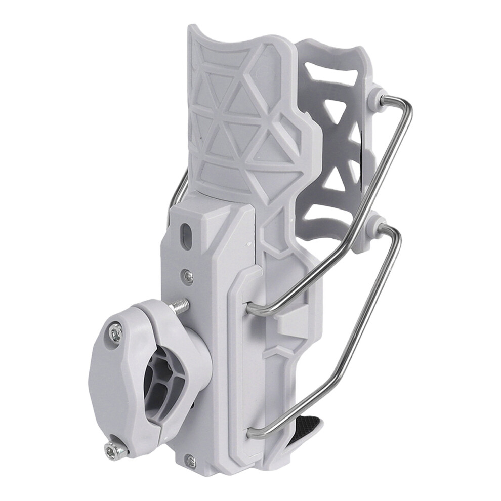 Drink Holder Motorbike Cup Holder Water Bottle Storage Handlebar Bottle Cage White 7754004697980