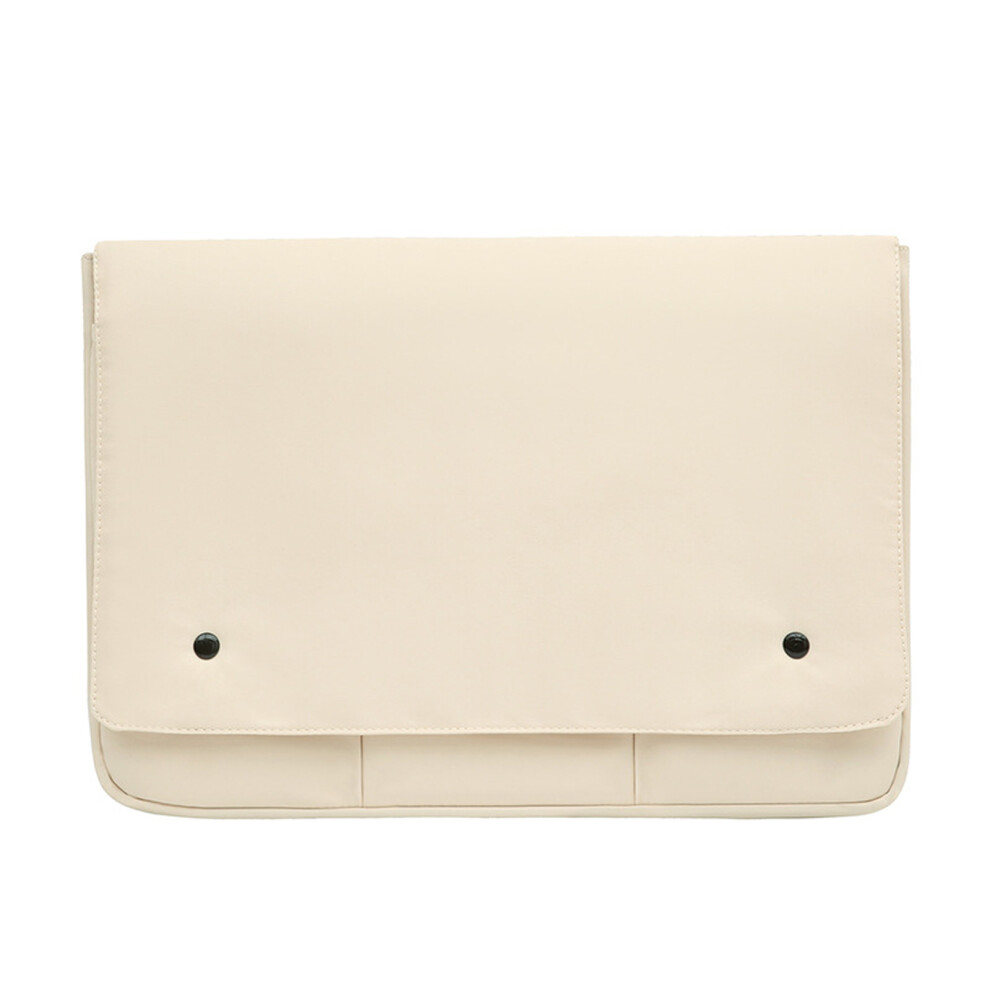 Notebook Cover Case Water Resistant Fabric Laptop Bag For Travel And Daily Owhite 15-Inch 7695001157568