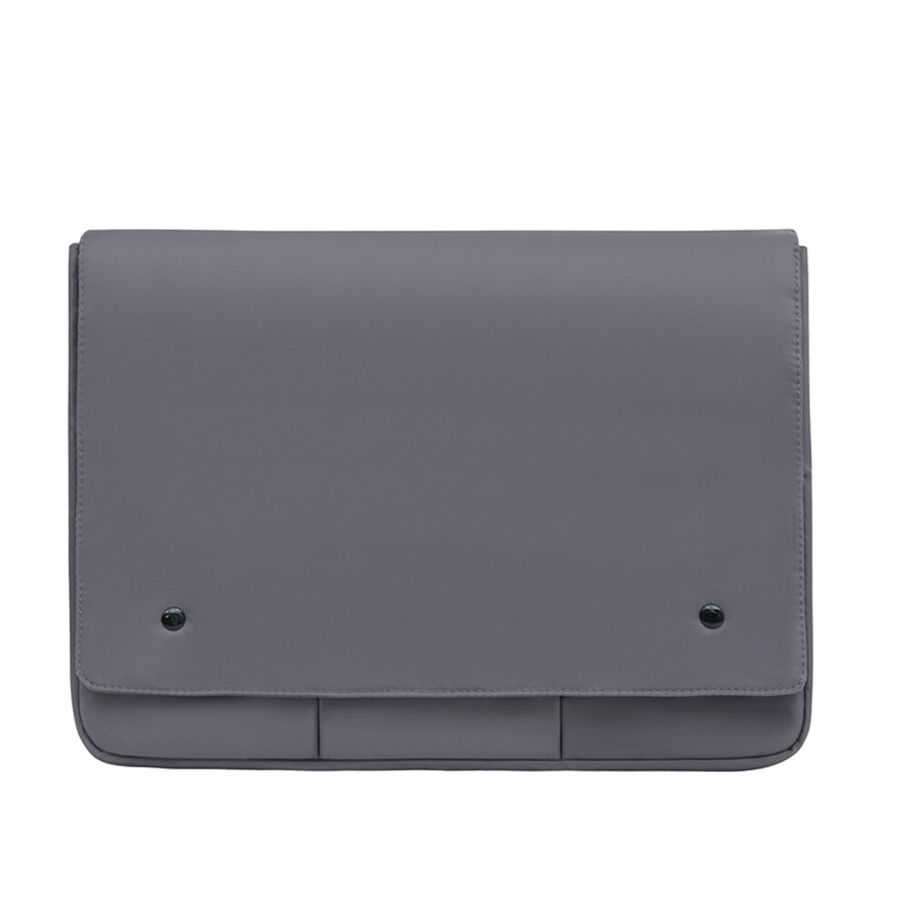 Notebook Cover Case Water Resistant Fabric Laptop Bag For Travel And Dark 13-Inch Grey 7695001157599
