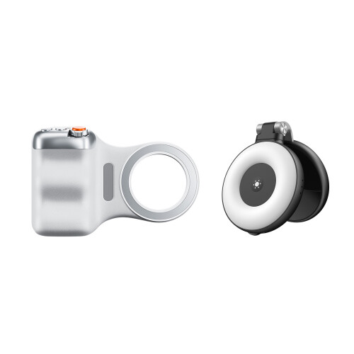 Magnetic Phone Camera Grip Fill Light Option for Stable White 1ShootingAssistant