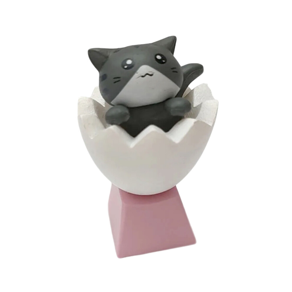 Kitten Esc Keycap Durability Plastic For Mechanical Keyboards Decoration Keytop Cat Gray 7695001250641