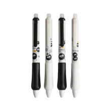 4Pcs Erasable Retractable Gel Pen Triangular Grip 0.5MM Tip Refillable Gel Pen briquettes