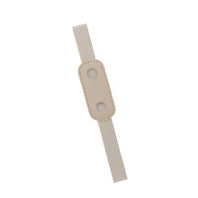 Flexible Leather Pen Case Adjustable Band Secure Storage All Writing Tools Bee white