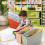 6 Pcs Book Box Connected Storage Box Book Storage Box for Book Folder Magazine File Rack Interlocking Office Classroom 5