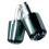 Quick Install Aluminum Motorcycle Grip Plugs Universal Design No Tool Needed Black 1
