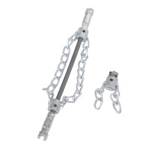 Sewer Drain Cleaner Chain for Drill Attachment PVC Pipe Descaling Chain 1 Set 16mm
