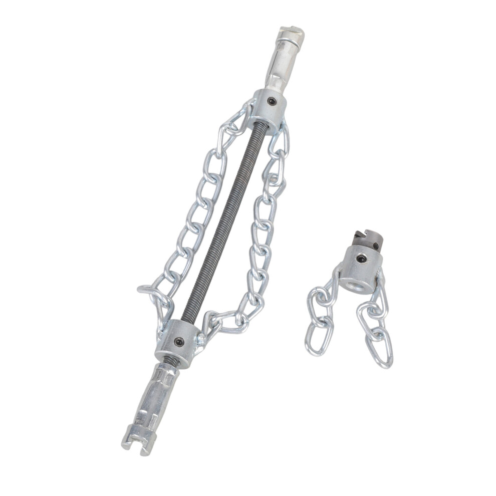 Sewer Drain Cleaner Chain For Drill Attachment Pvc Pipe Descaling Chain 1 Set 16Mm 7754004697782