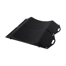 2 Pieces hard Tire Protection Ramps Perfect For Home And Outdoor Use Black
