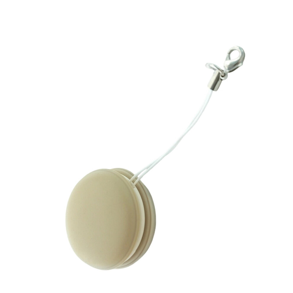 Adorable Macaron Style Hanging Cleaner For Mobile Screen Camera Lens Care Khaki 7695001209656